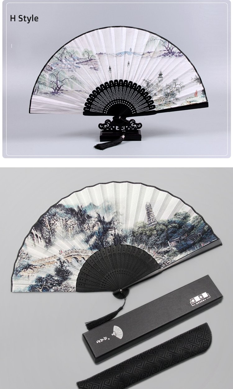 Traditional Hand Fan Hanfu Folding Fan