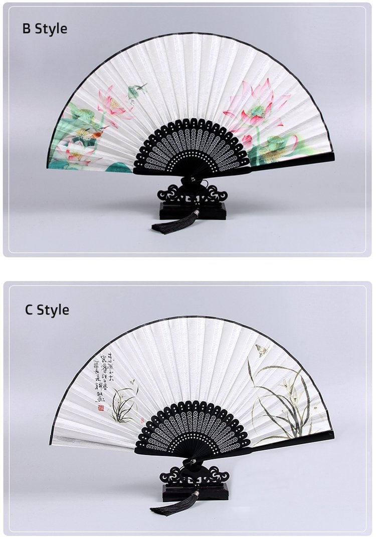 Traditional Hand Fan Hanfu Folding Fan