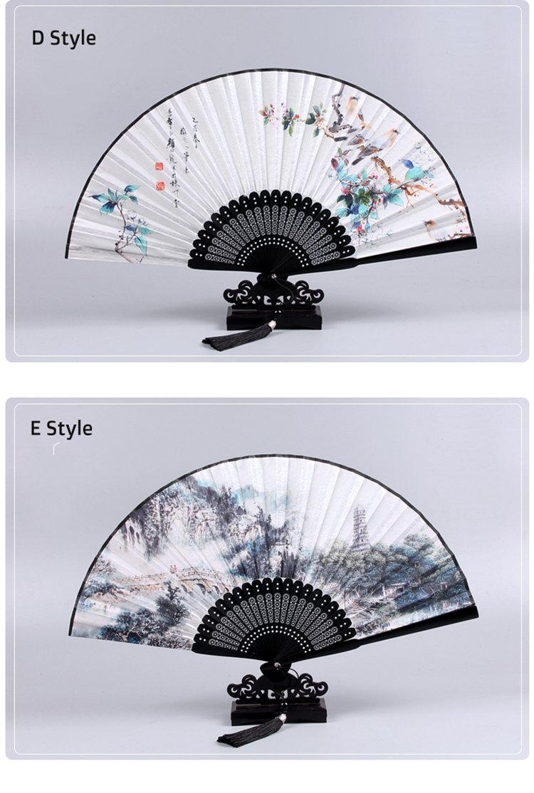 Traditional Hand Fan Hanfu Folding Fan