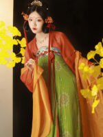 Chinese Ancient Style Traditional Hanfu Qixiong Ruqun