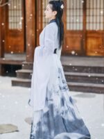 Traditional Male Chinese Clothing Hanfu Dress Stage Cosplay Costume Men&Women - Image 4