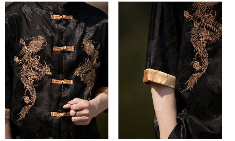 Exquisite Men's Traditional Tang Suit