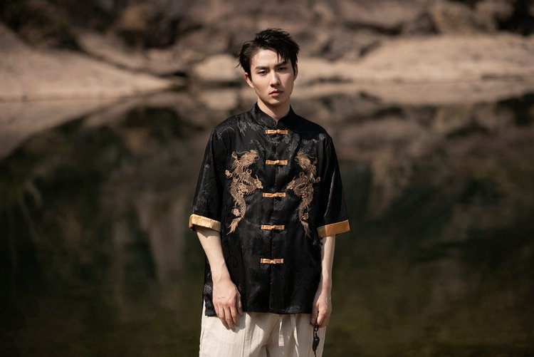 Exquisite Men's Traditional Tang Suit