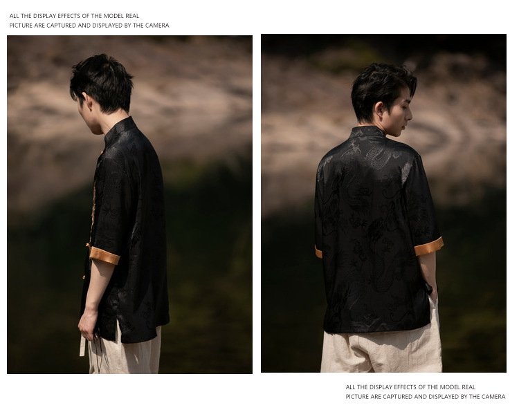Exquisite Men's Traditional Tang Suit