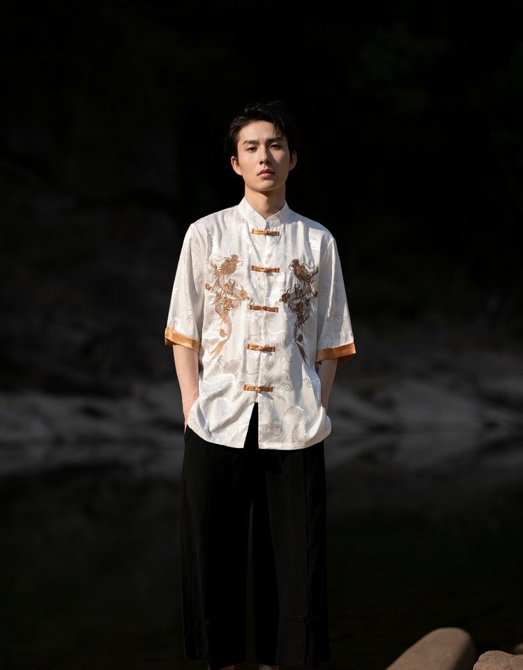 Exquisite Men's Traditional Tang Suit