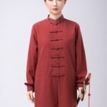 Traditional Tai Chi Clothing – Cotton Linen Training Top for Women