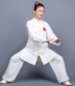 Unisex Tai Chi Outfit – Traditional Cotton Linen Martial Arts Training Set - Image 2