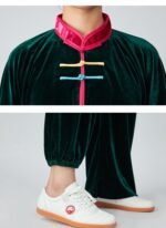 Women’s Velvet Tai Chi Suit – Warm Autumn Winter Series - Image 6