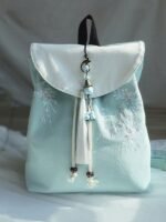 Chinese Style Vintage Canvas Backpack