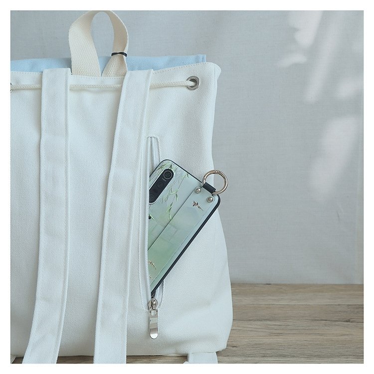 Chinese Style Vintage Canvas Backpack