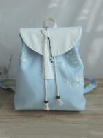 Chinese Style Vintage Canvas Backpack - Image 3