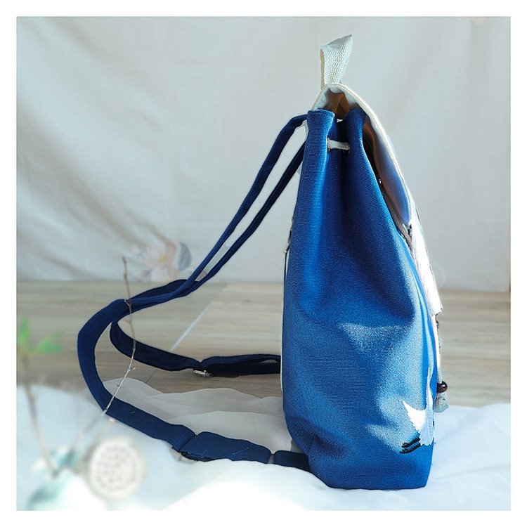 Chinese Style Vintage Canvas Backpack