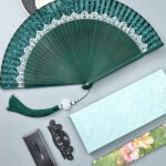 Vintage Chinese Hand Fans Hanfu Qipao Dance Folding Fan