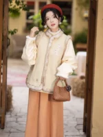 Fashion Hanfu Set | Warm Chinese Outfit for Women