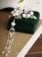Fashion Hanfu Wedding Hair Accessories Bridal Hair Clip Handmade Hairpin - Image 4