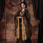 Wei Jin Style Hanfu for Women Fairy Flowing Sleeve Robe