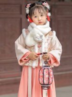 Chinese Style Winter Dress Girl Tang Suit - Image 3