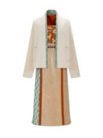 Winter Chinese Outfit for Women | Wool Short Coat and Skirt Hanfu Set - Image 5