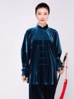 Winter Tai Chi Suit – Heavyweight Fleece Training Outfit for Cold Weather - Image 4