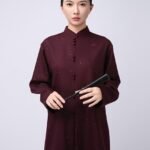 Winter Zen Tai Chi Outfit for Women – Textured Flow Training Set