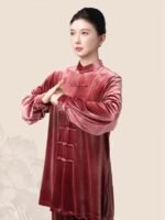Winter Tai Chi Suit – Heavyweight Fleece Training Outfit for Cold Weather - Image 2