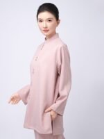 Winter Zen Tai Chi Outfit for Women – Textured Flow Training Set - Image 7