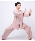 Winter Zen Tai Chi Outfit for Women – Textured Flow Training Set - Image 8