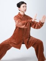 Winter Tai Chi Suit – Warm Fleece Kung Fu Training Uniform - Image 5