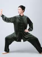 Winter Tai Chi Suit – Heavyweight Fleece Training Outfit for Cold Weather - Image 7