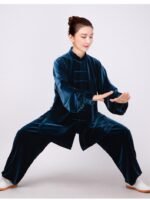 Winter Tai Chi Suit – Heavyweight Fleece Training Outfit for Cold Weather - Image 5