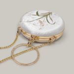 Women’s Crossbody Round Bag Evening Dress Ring Handbag