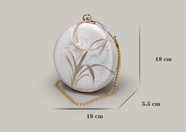 Women's Crossbody Round Bag