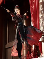 Wuxia Hanfu Outfit for Women – Song Style Martial Arts Costume Set