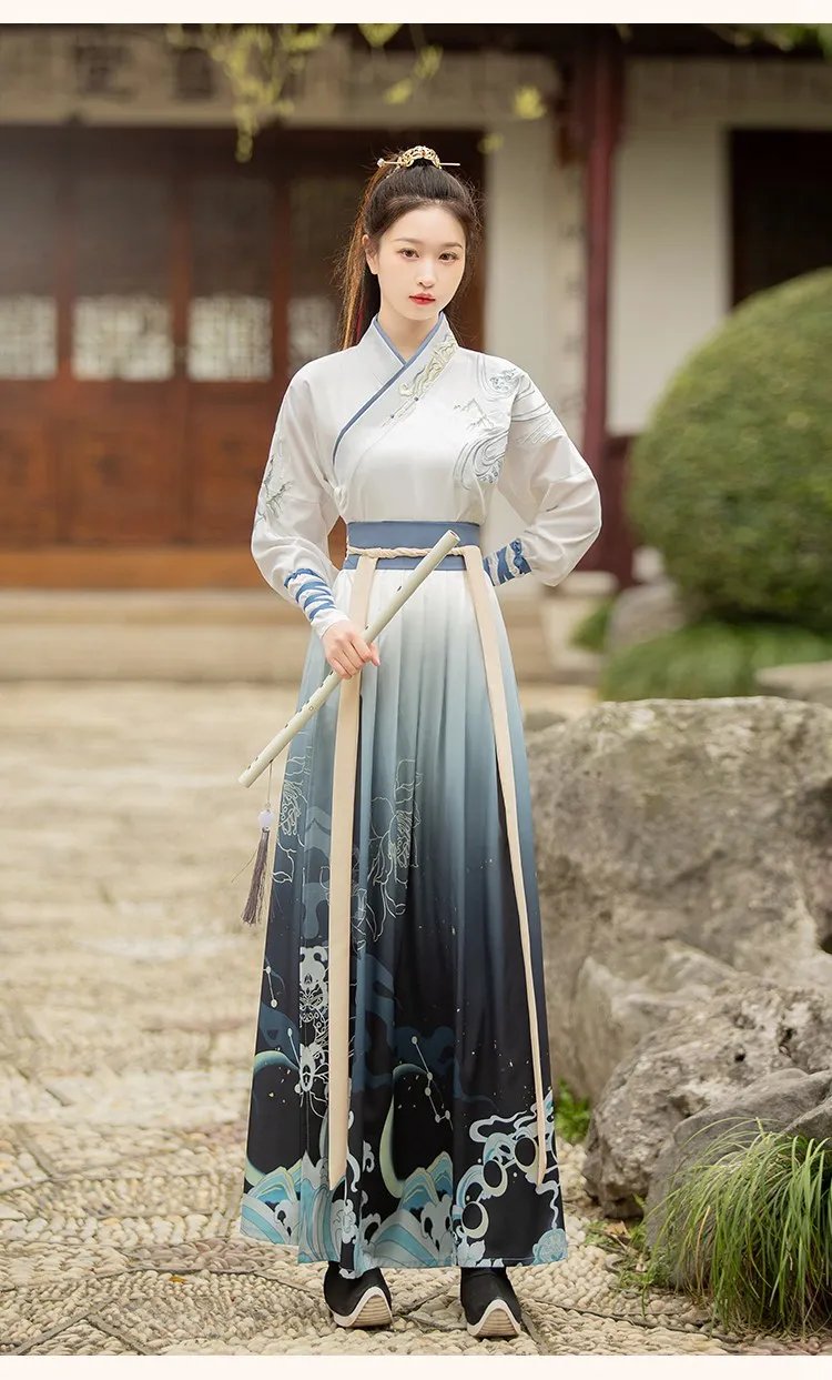 Ancient Clothing Chinese Traditional Dress Hanfu Unisex