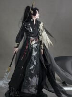 Chinese Ancient Embroidery Hanfu Clothing Male - Image 4