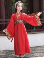 Chinese Costume Girls Performance Dress Kids Hanfu - Image 3