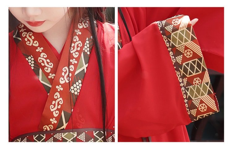 Chinese Costume Girls Performance Dress Kids Hanfu