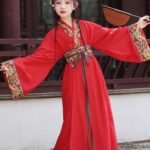 Chinese Costume Girls Performance Dress Kids Hanfu
