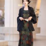 Chinese Dress Outfit Ming Style Hanfu Shirt and Dress