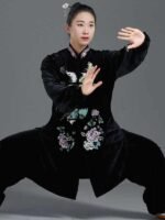 Chinese Kung Fu Outfit Embroidery Tai Chi Suit