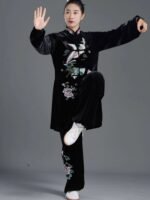 Chinese Kung Fu Outfit Embroidery Tai Chi Suit - Image 4