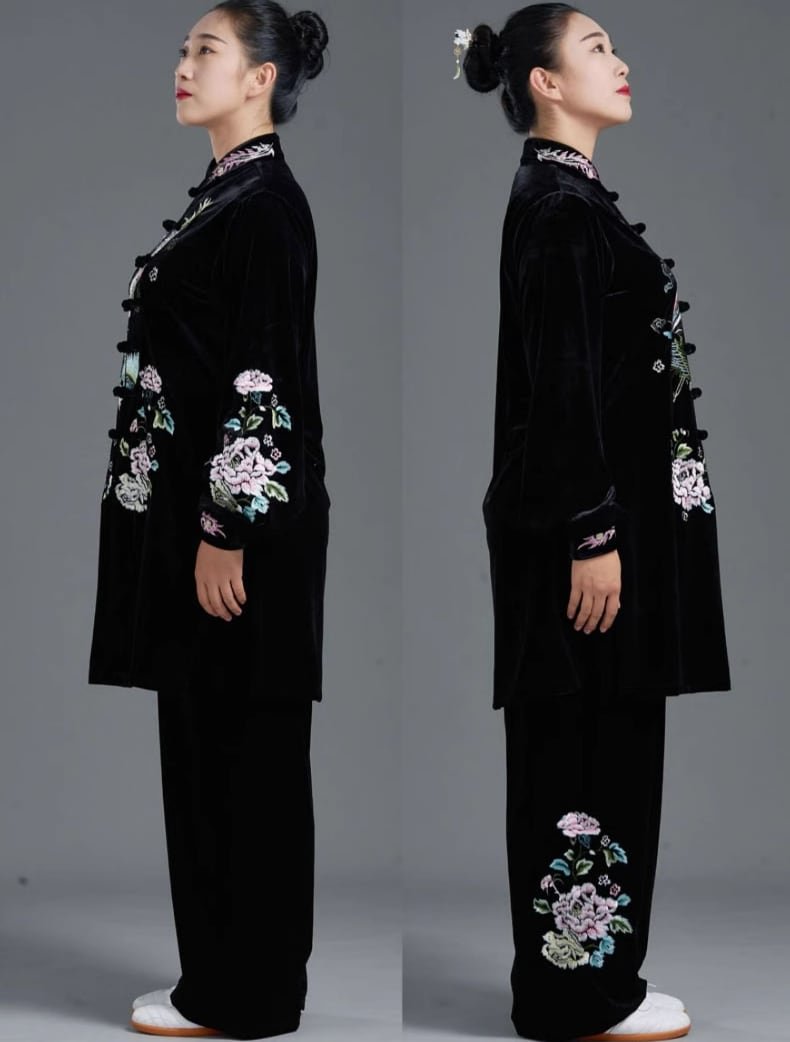 Chinese Kung Fu Outfit Embroidery Tai Chi Suit