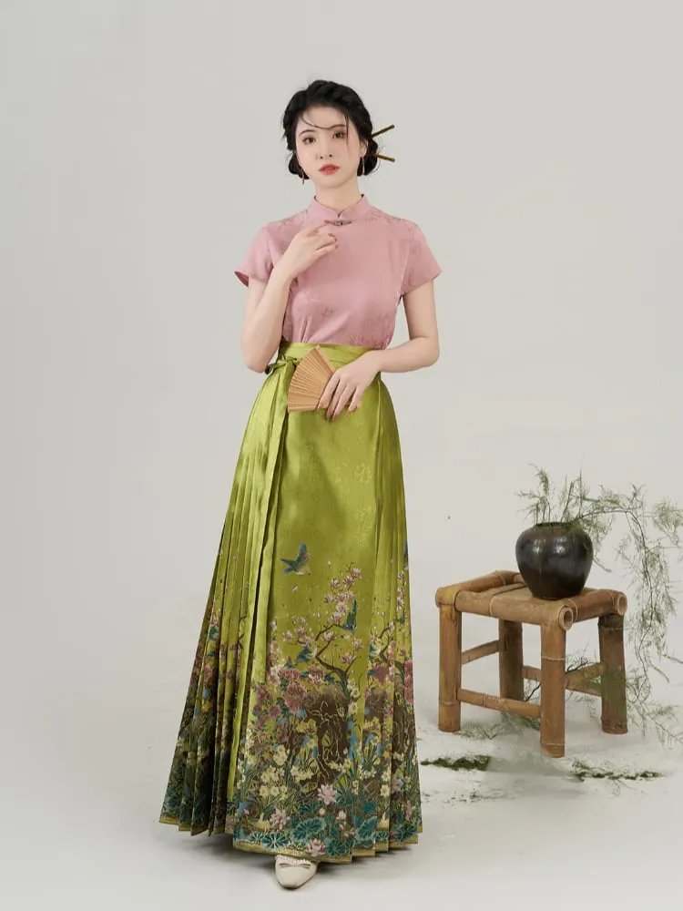 Chinese Modern Dress Ming Dynasty Fashion Hanfu
