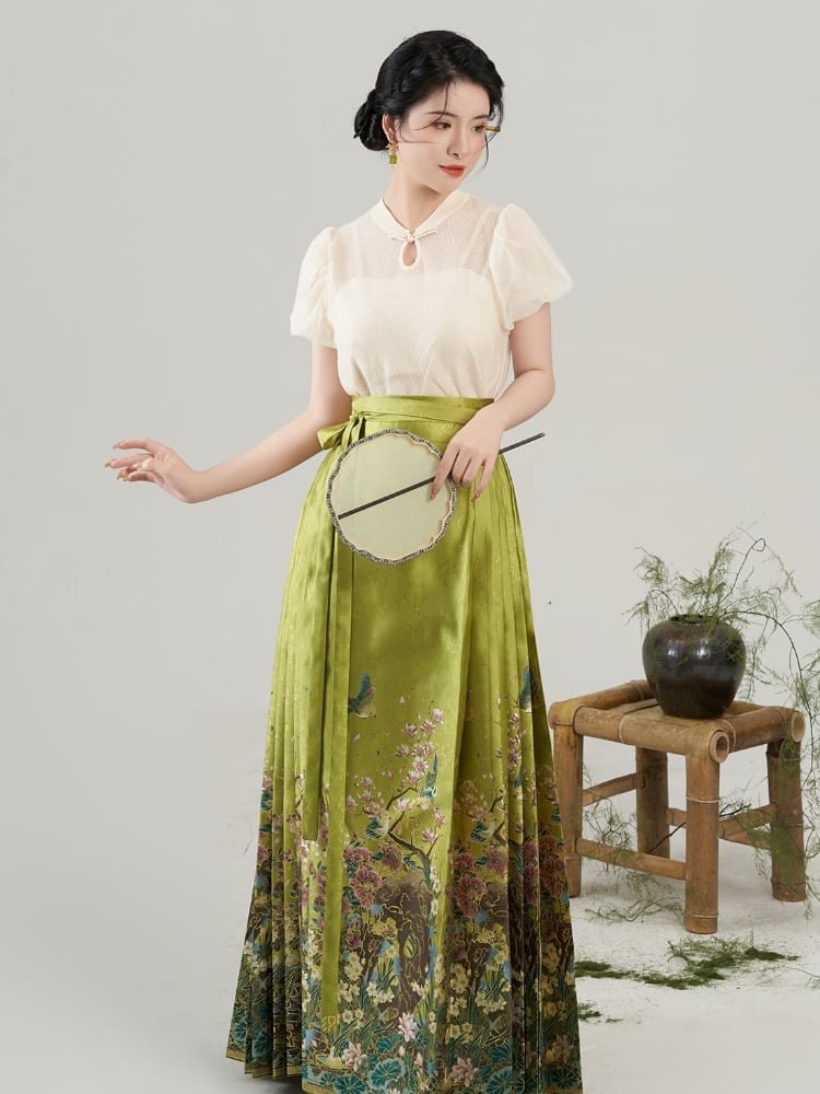 Chinese Modern Dress Ming Dynasty Fashion Hanfu