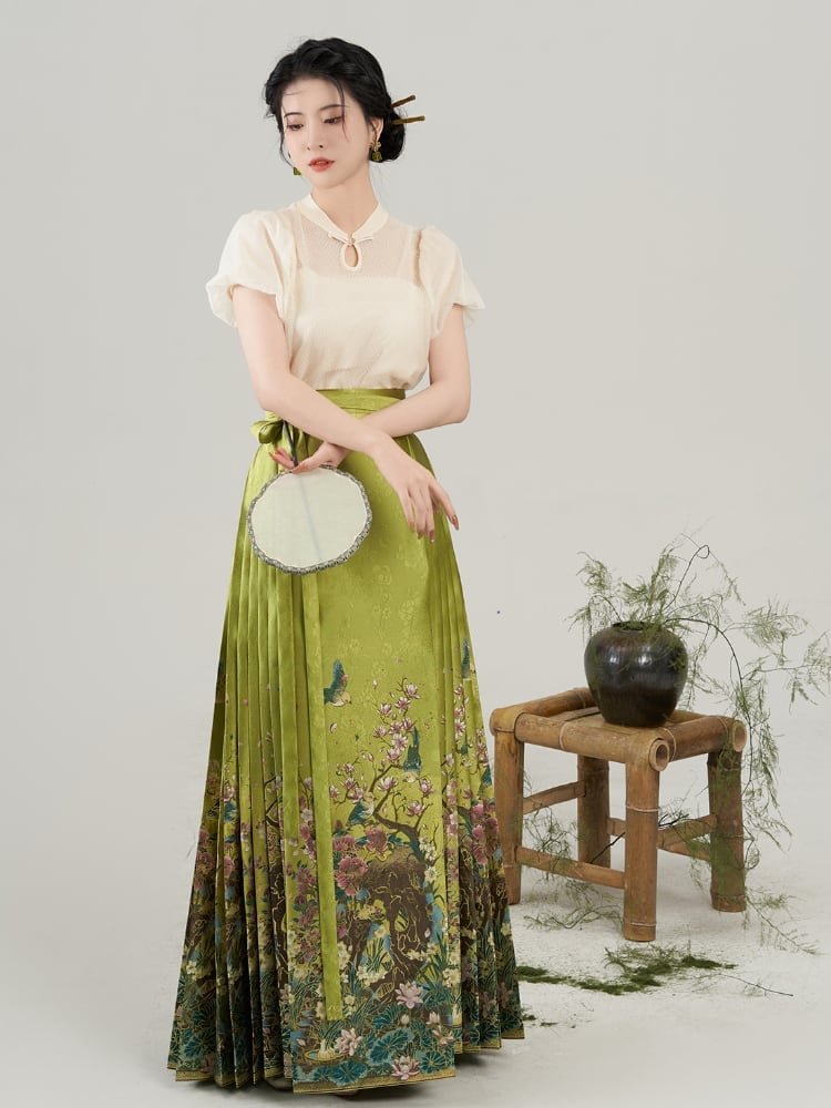 Chinese Modern Dress Ming Dynasty Fashion Hanfu