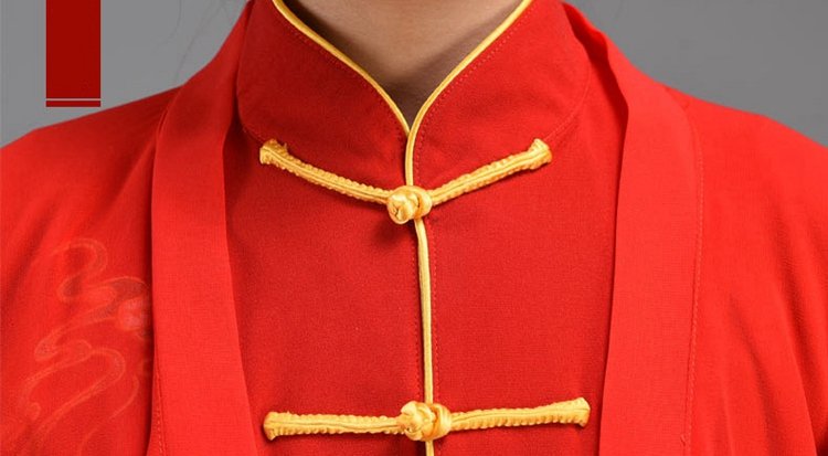 Chinese Red Tai Chi Wear for Women and Men