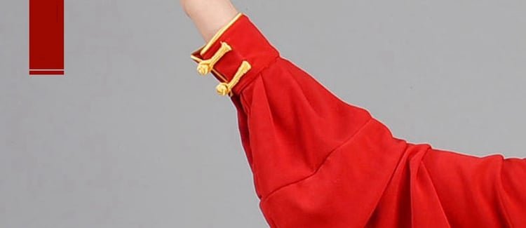 Chinese Red Tai Chi Wear for Women and Men