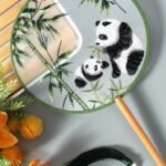 Chinese Round Fan Traditional Embroidery Fan