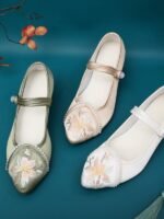 Chinese Shoes For Women Embroidered Cheongsam Shoes