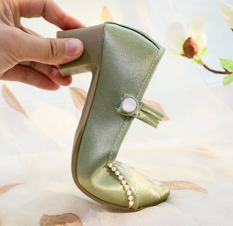 Chinese Shoes For Women Embroidered Cheongsam Shoes